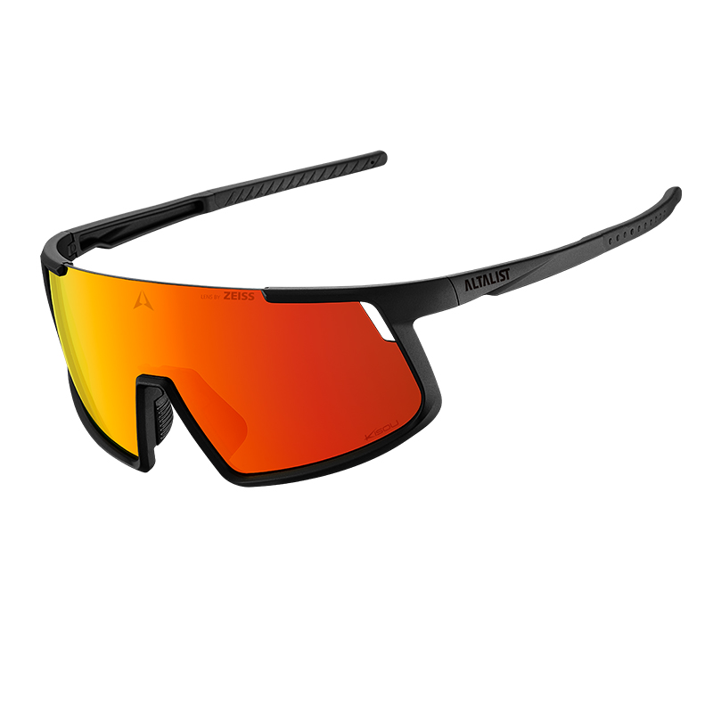 New [ALTALIST] KISOU ATR Photochromic Lens Black Frame Red