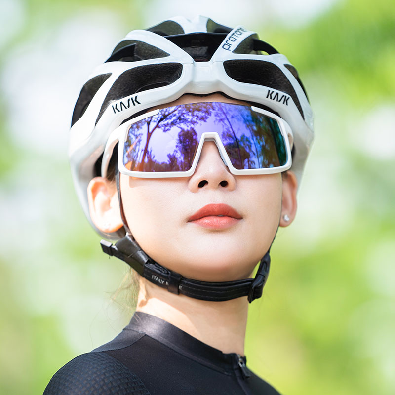 【未使用】ALTALIST KISOU PXC Black Red Mirror KISOU PXC Photochromic Sports Sunglasses - Pink/Black